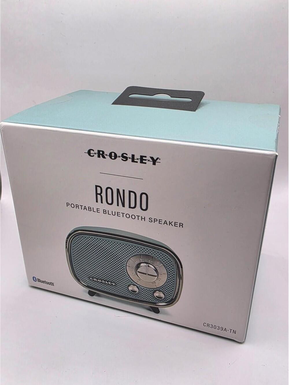 Brand New!!! - Crosley Retro Portable Bluetooth Speaker with AM/FM Radio - Picture 2 of 6